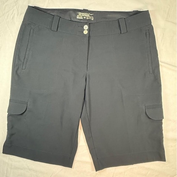Nike Golf Performance Women's Size 12 Black Golf Shorts Dri-Fit Active - Picture 1 of 6